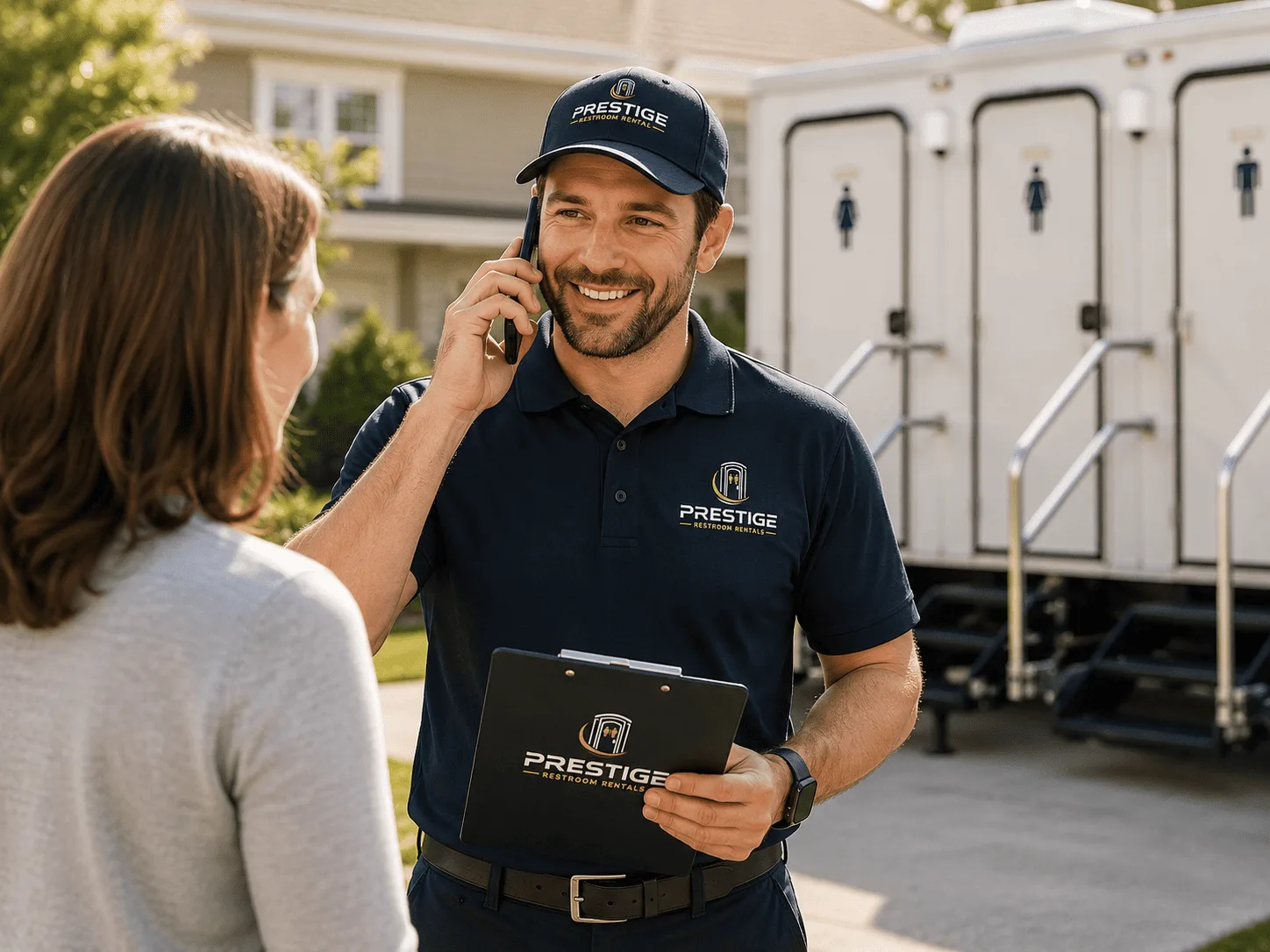 Luxury Portable Restrooms FAQs in Naponee, NE