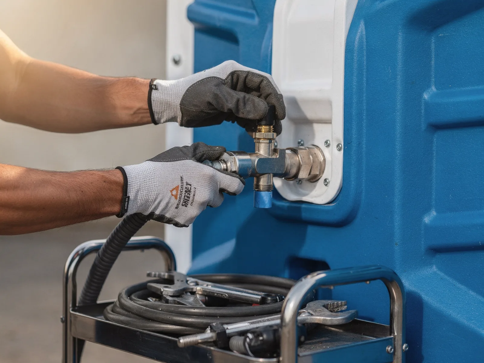 Benefits of Luxury Portable Restrooms in Naponee, NE